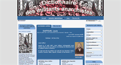 Desktop Screenshot of militants-anarchistes.info